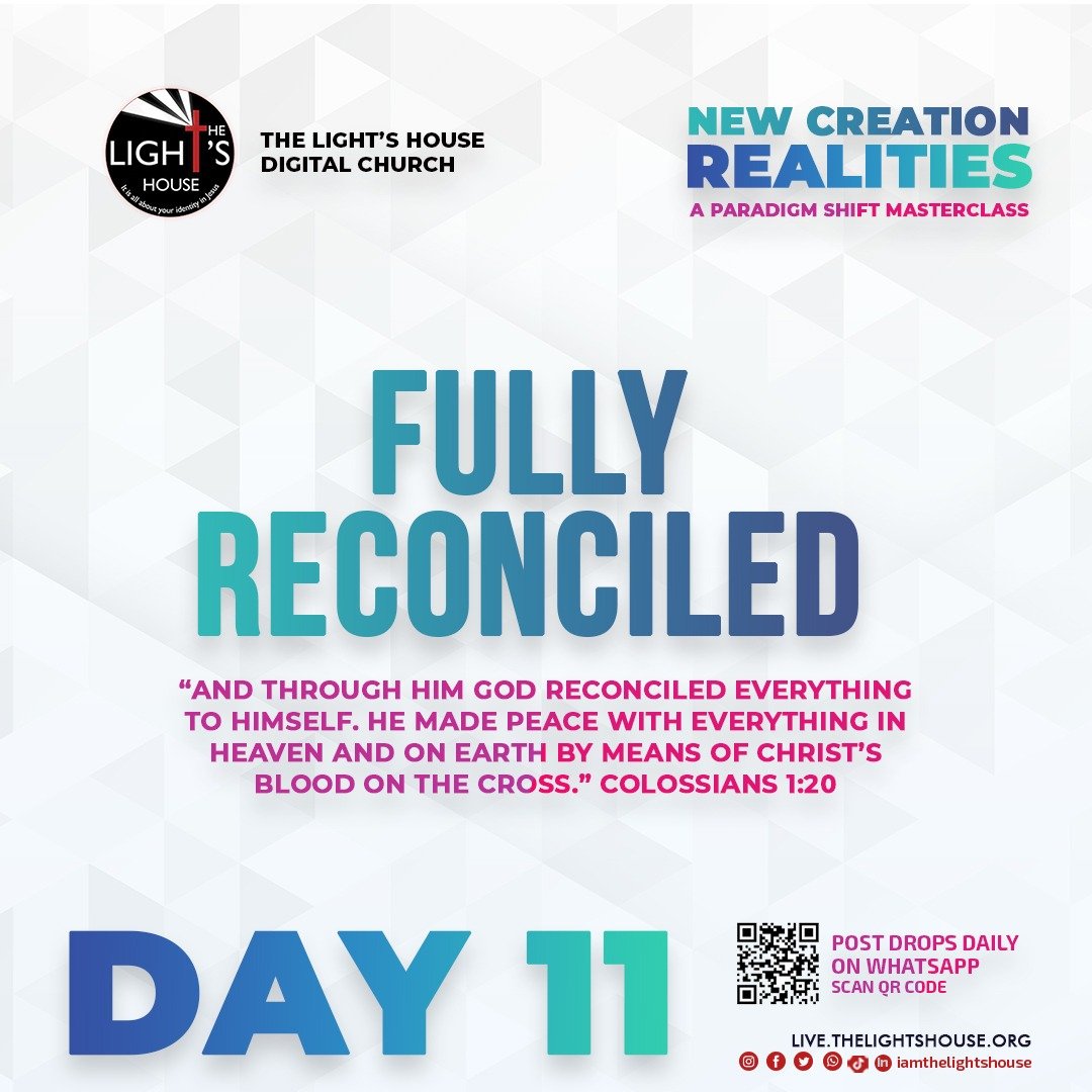 DAY 11: Fully Reconciled